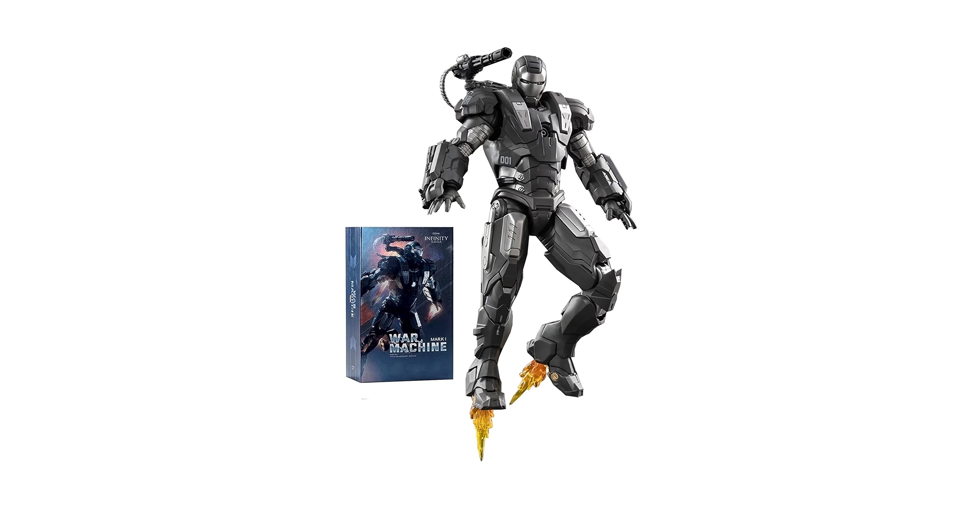 Amazon.com: Huanxd 7 Inch Ironman War Machine Mark 1 Action